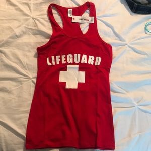 Lifeguard tank top